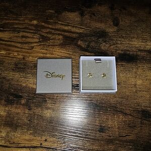Disney Gold Star Earrings